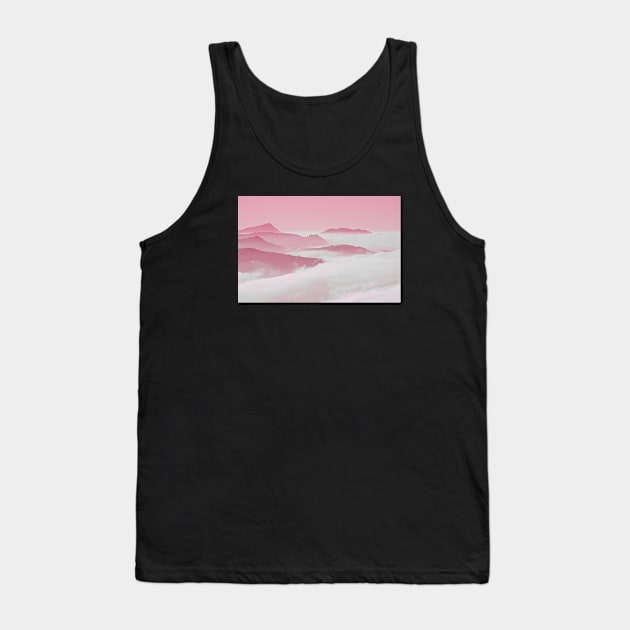 Swiss Panorama Alps Tank Top by Wolf Art / Swiss Artwork Photography